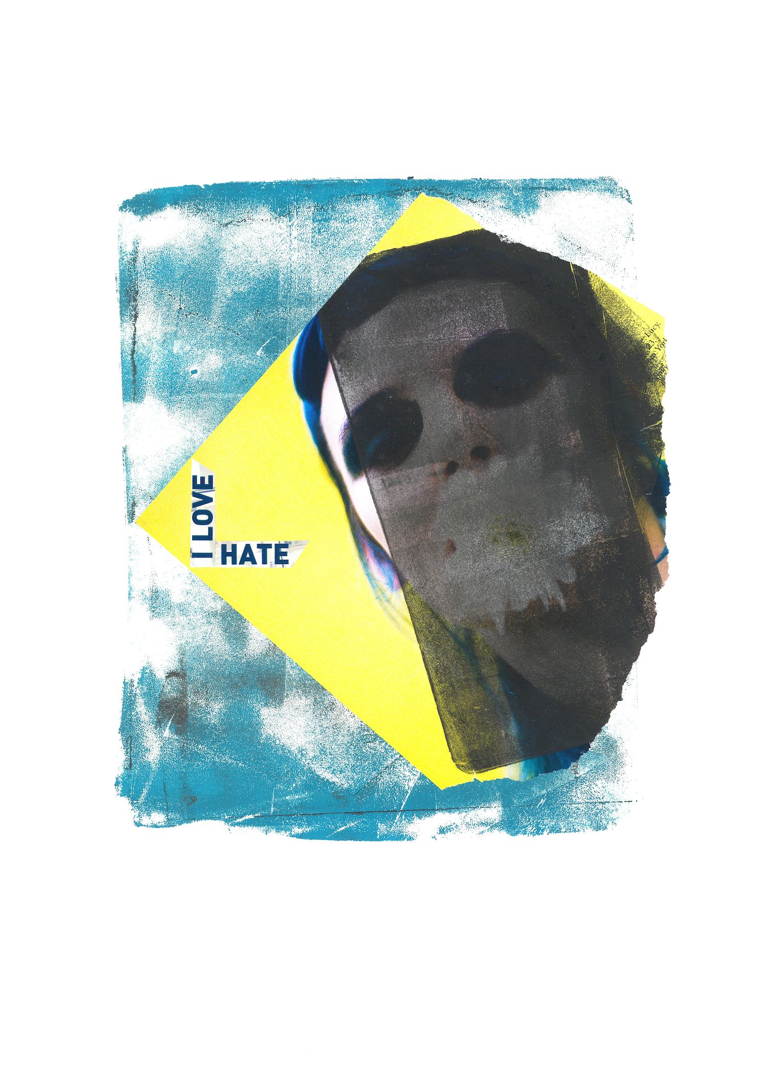 eoz créations print "I love I hate"